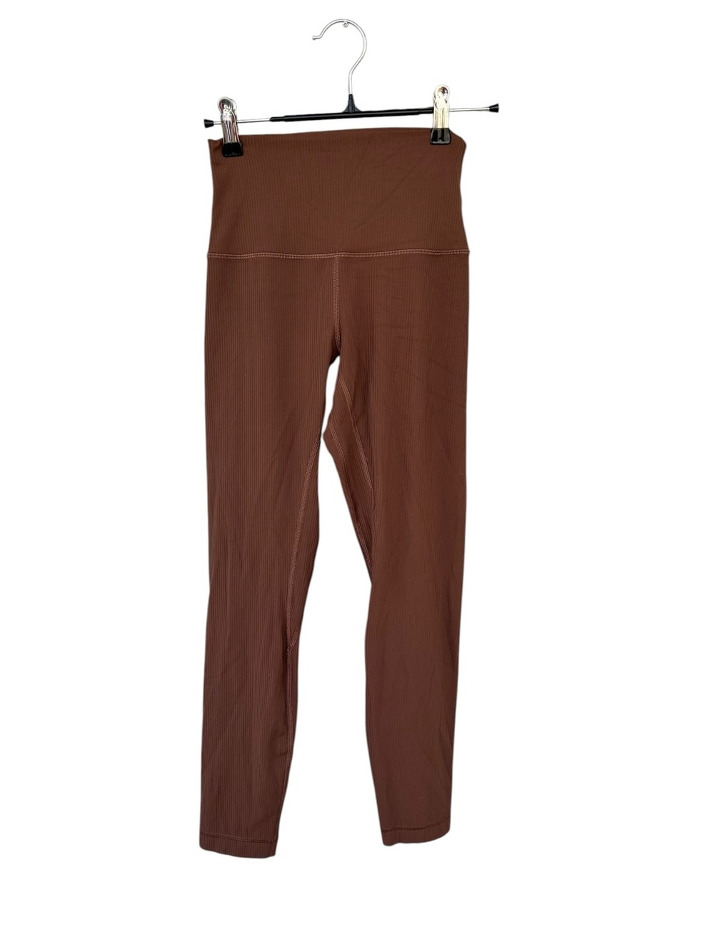 Lululemon Align Ribbed High-Rise Pant 25" - Size 4 - Roasted Brown - Picture 2 of 15